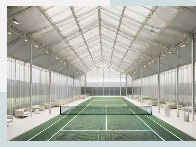 Строительство теннисных кортов в Пугачеве