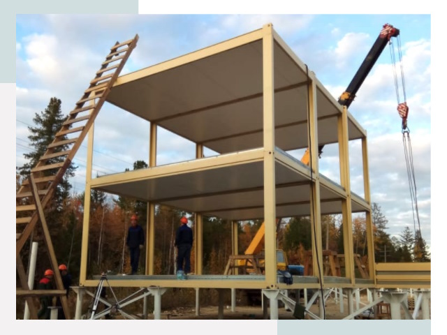 Строительство модульных здания Пугачёв