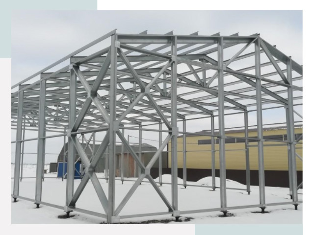 Каркасные ангары в Пугачеве