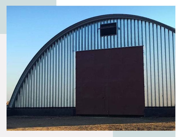 Бескаркасные ангары в Пугачеве