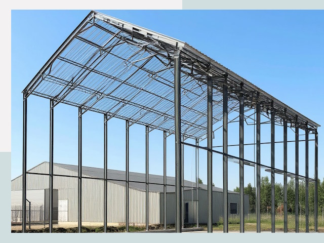Прямо стенные ангары от СтальСтрой-Пгч по цене 610 руб.