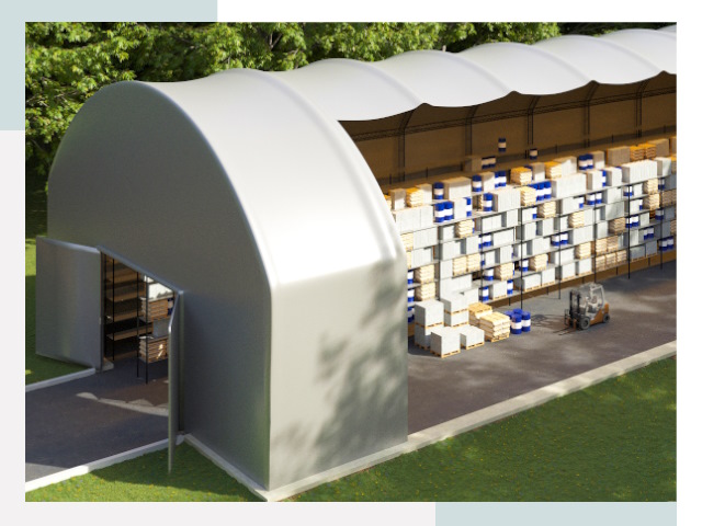 Тентовые ангары в Пугачеве