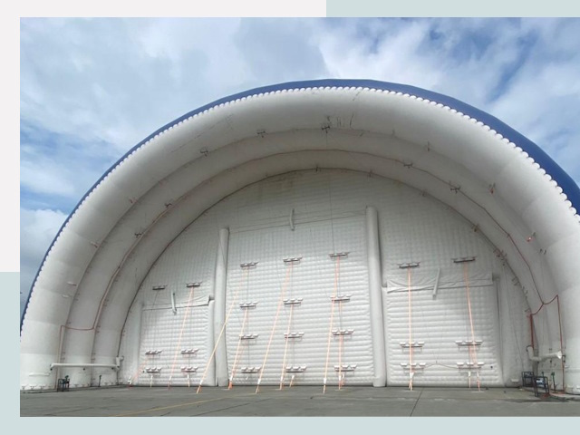 Пневмокаркасные ангары от СтальСтрой-Пгч по цене от 610 руб.