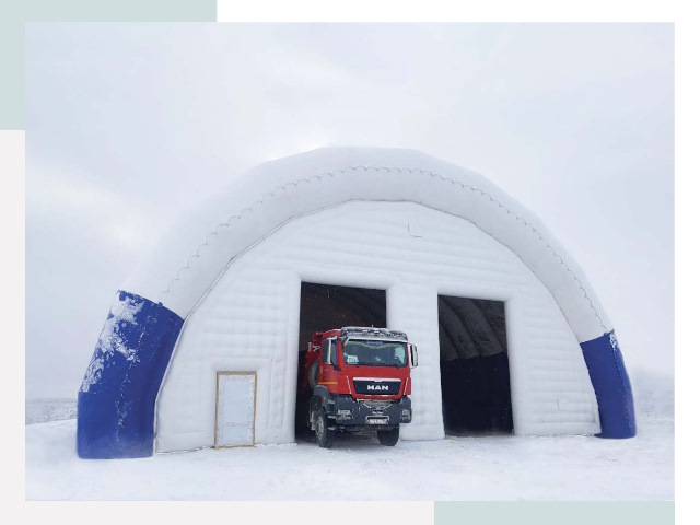 Мобильные ангары в Пугачеве