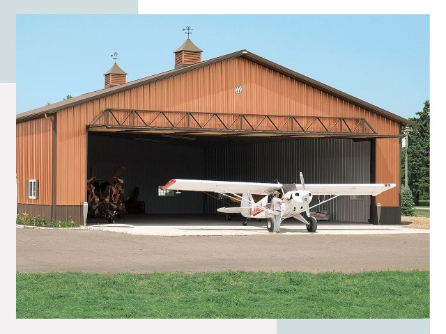 Ангары для самолетов в Пугачеве