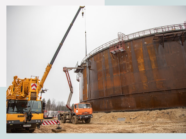 Монтаж резервуаров в Пугачеве от 610 руб. за м³