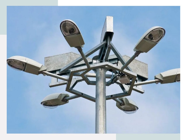 Монтаж осветительных мачт в Пугачеве