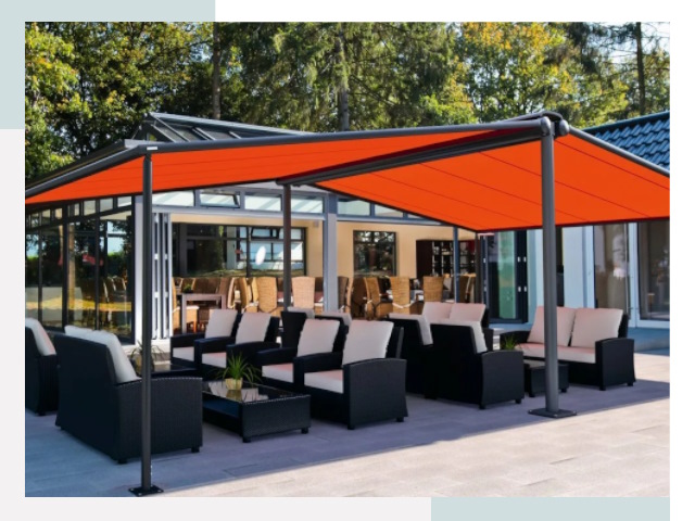 Навесы для кафе и ресторанов в Пугачеве