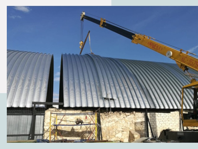 Реконструкция ангаров в Пугачеве от 610 руб.