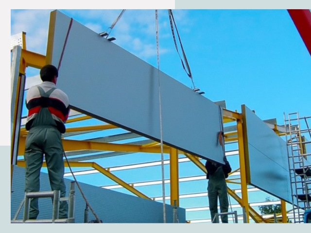 Монтаж сэндвич-панелей в Пугачеве от 610 руб.